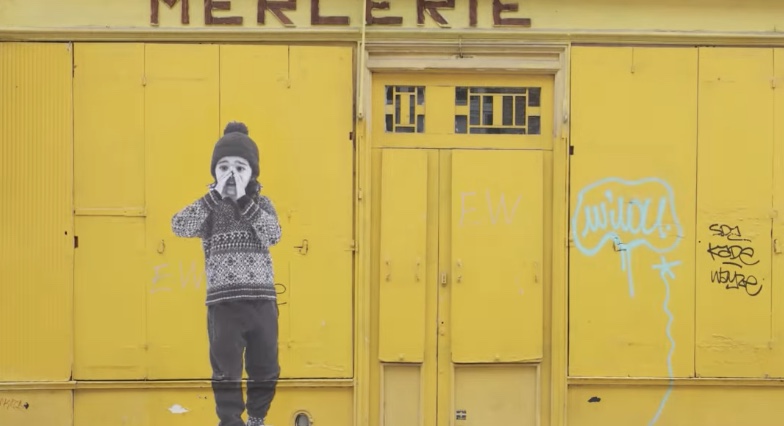 Street Art Stop Motion aus  „Allegorie Citadine“