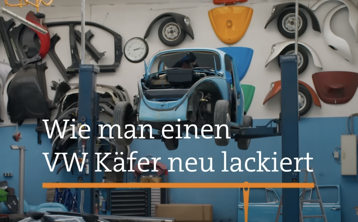 Wie man einen VW Käfer neu lackiert