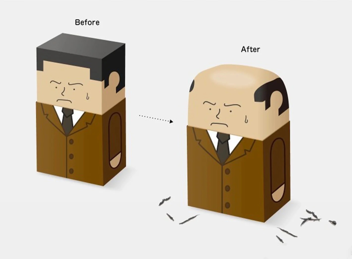 Salaryman Eraser