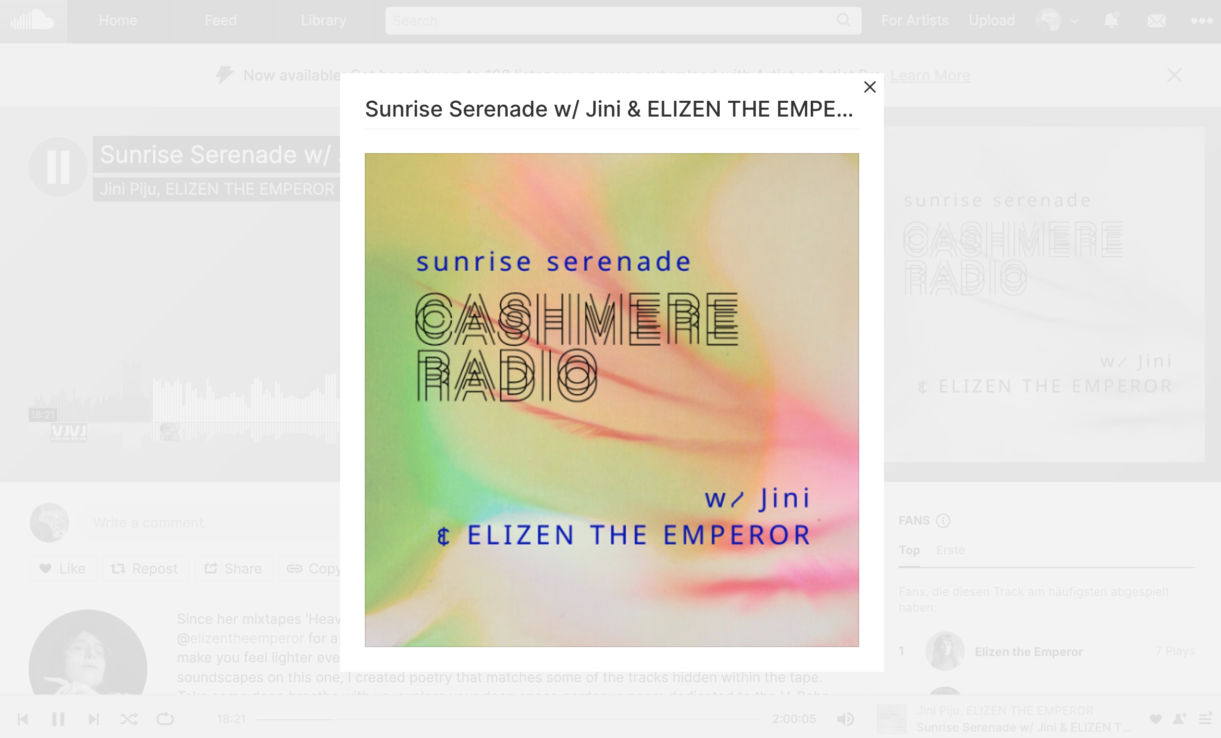 Mix: Sunrise Serenade w/ Jini Piju & ELIZEN THE EMPEROR