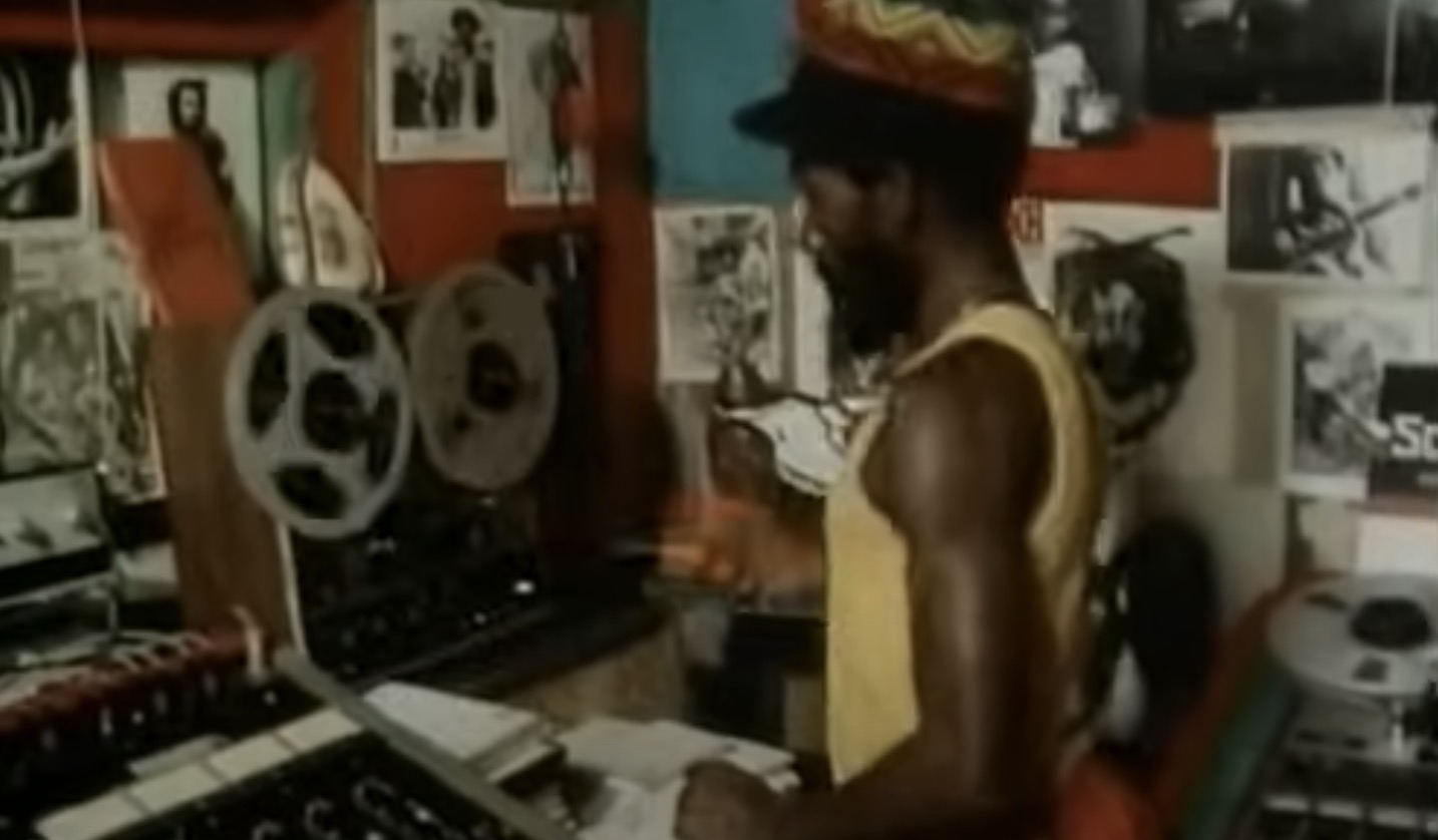Lee Scratch Perry at work