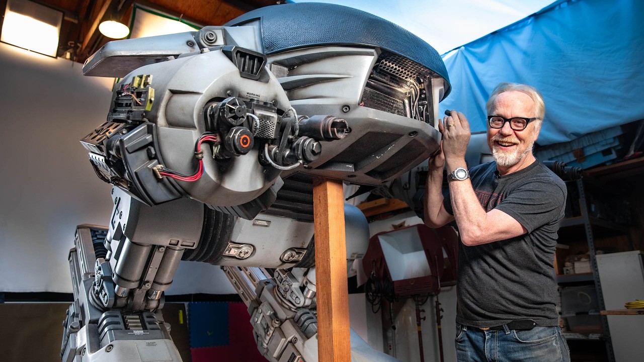 Adam Savage meets RoboCop